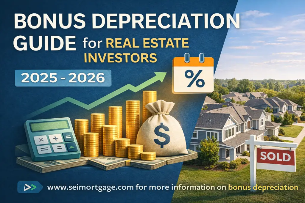 2025 Bonus Depreciation Guide for Real Estate Investors | Non QM & Mortgage Strategy